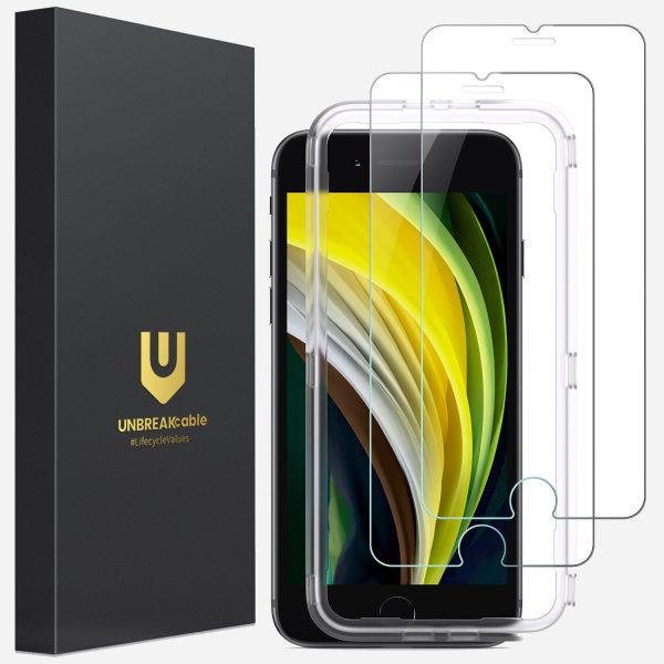 iPhone SE 2022/iPhone SE 2020 / iPhone 8 / iPhone 7 /iPhone 6s /iPhone 6 Screen Protector 2-Pack