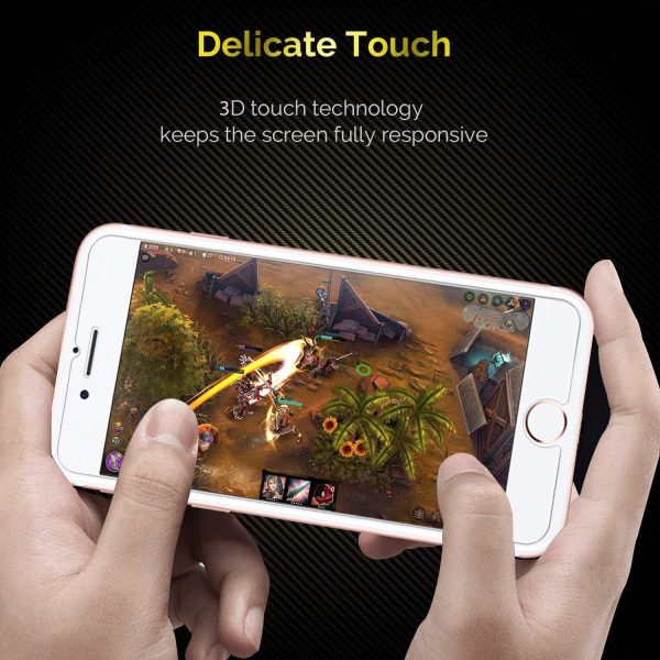 iPhone 8/7/6s/6 Screen Protector - 2 Packs Double Toughened