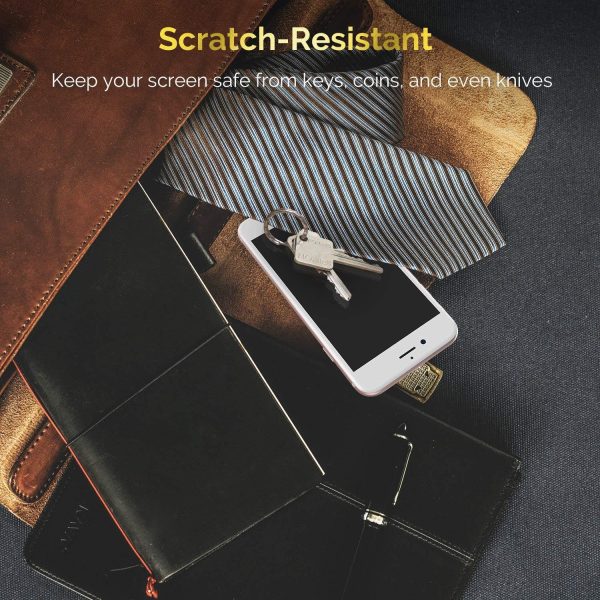 iPhone 8/7/6s/6 Screen Protector - 2 Packs Double Toughened