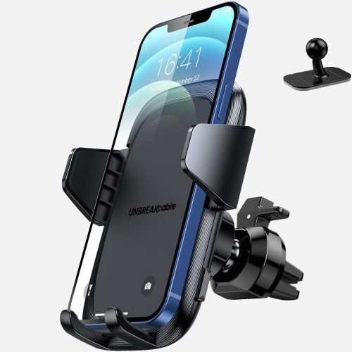 Universal Car Phone Holder for 4.7'' to 6.9'' Car Phone Mount - Black