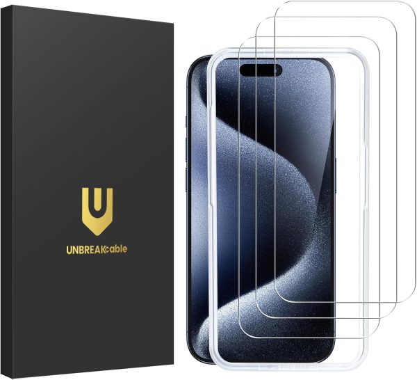 Max.jpg 3-Pack Screen Protector for iPhone 15/15Pro/15Pro Max