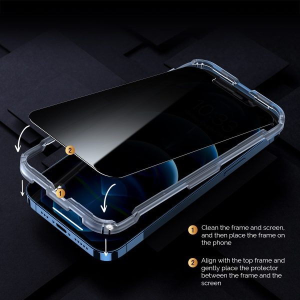 2-Pack Privacy Screen Protector for iPhone 11/12/13 Series